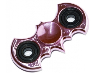 Fledermaus Bat Spinner 2-Wing Duo Hand Spinner - pink chrom