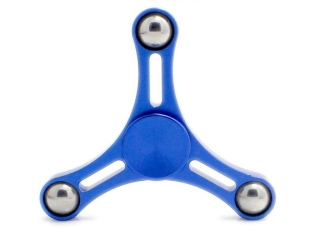 Fidget Spinner Air Jordan Aluminium Anti-Stress Spinner blau