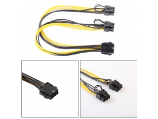 Grafikkarten Power Kabel - 8pin auf 2x 8pin Stromversorgungskabel