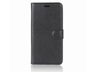 Huawei Mate 10 Pro Lederhülle Portemonnaie Karten Etui schwarz