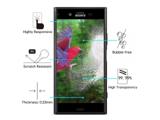 Sony Xperia XZ1 100% Vollbild Panzerglas Schutzfolie 2.5D 9H