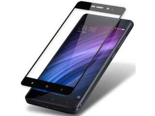 Xiaomi Redmi 4X 100% Vollbild Panzerglas Schutzfolie 2.5D 9H