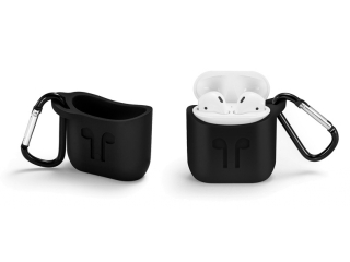 Apple Airpods Liquid Silikon Case Hülle weiss