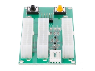 ATX 24-Pin Dreifach PSU Power Supply Netzteil Adapter Crypto Mining