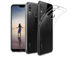 Gummi Hülle zu Huawei P20 flexibel dünn transparent thin clear case