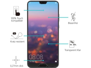 Huawei P20 Folie Panzerglas Screen Protector