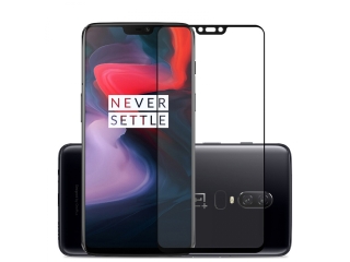 OnePlus 6 100% Vollbild Panzerglas Schutzfolie 2.5D 9H