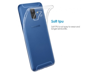 Samsung Galaxy A6 2018 Gummi Hülle TPU Clear Case