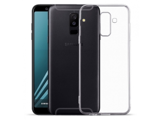 Gummi Hülle zu Samsung Galaxy A6+ (2018) flexibel dünn transparent
