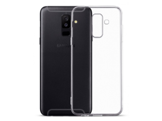 Samsung Galaxy A6+ 2018 Gummi Hülle TPU Clear Case