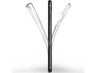 Apple iPhone XR Touch Case 360 Grad Rundumschutz transparent