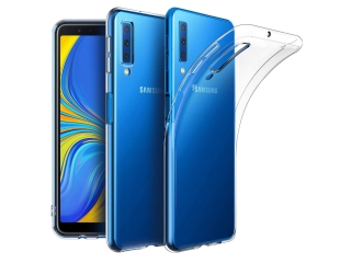 Samsung Galaxy A7 2018 Gummi Hülle TPU Clear Case