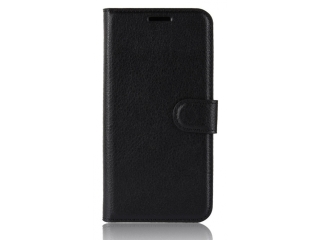 Cubot P20 Lederhülle Portemonnaie Karten Etui schwarz