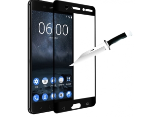 Nokia 8 100% Vollbild Panzerglas Schutzfolie 2.5D 9H