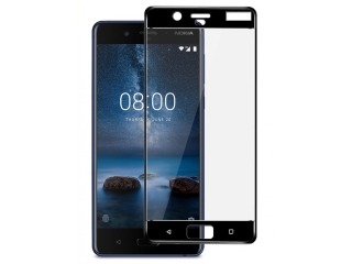Nokia 8 100% Vollbild Panzerglas Schutzfolie 2.5D 9H