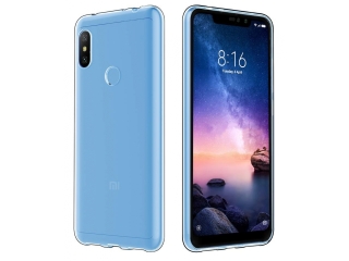 Xiaomi Redmi Note 6 Pro Gummi Hülle TPU Clear Case
