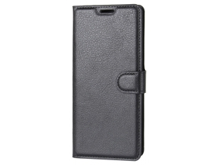 Xiaomi Redmi Note 6 Pro Lederhülle Portemonnaie Karten Etui schwarz