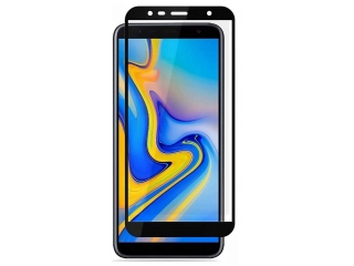 Samsung Galaxy J6+ 100% Vollbild Panzerglas Schutzfolie 2.5D 9H