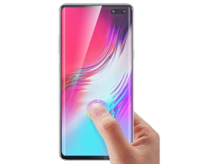100% Display Schutz Folie Samsung Galaxy S10+ Crystal Clear