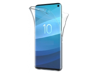 Samsung Galaxy S10 Touch Case 360 Grad Rundumschutz transparent