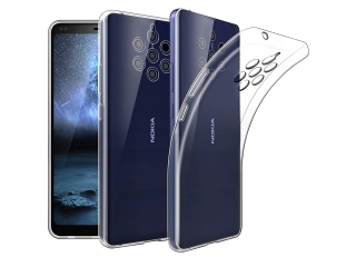 Nokia 9 PureView Gummi Hülle TPU Clear Case