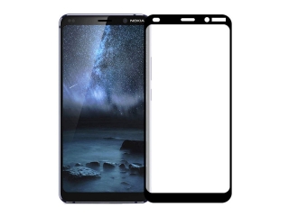 Nokia 9 PureView 100% Vollbild Panzerglas Schutzfolie 2.5D 9H