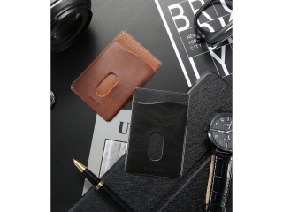 Floveme Kreditkarten Visitenkarten Handy Halterung selbstklebend braun