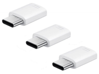 Vorteilspaket 3er Set Samsung USB-C auf Micro USB Adapter Retail Pack