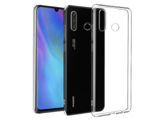Huawei P30 Lite Gummi Hülle TPU Clear Case