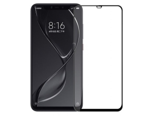 Xiaomi Mi 8 Pro 100% Vollbild Panzerglas Schutzfolie 2.5D 9H