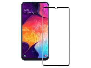 Samsung Galaxy A50 100% Vollbild Panzerglas Schutzfolie 2.5D 9H