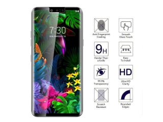 LG G8 ThinQ 100% Vollbild Panzerglas Schutzfolie 2.5D 9H