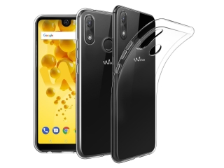 Wiko View 2 Pro Gummi Hülle TPU Clear Case