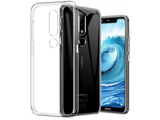 Nokia 5.1 Gummi Hülle TPU Clear Case