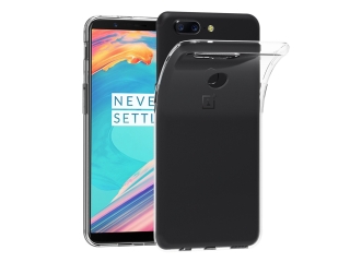 OnePlus 5T Gummi Hülle TPU Clear Case