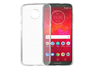 Motorola Moto Z3 Play Gummi Hülle TPU Clear Case