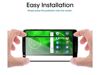 Motorola Moto G6 Plus 100% Vollbild Panzerglas Schutzfolie 2.5D 9H