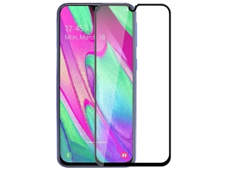 Samsung Galaxy A40 100% Vollbild Panzerglas Schutzfolie 2.5D 9H