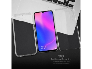 Huawei P30 Touch Case 360 Grad Rundumschutz transparent