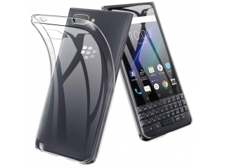 Blackberry Key2 LE Gummi Hülle TPU Clear Case