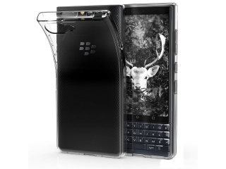 Blackberry Key2 LE Gummi Hülle TPU Clear Case