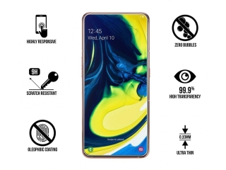 Samsung Galaxy A80 Folie Panzerglas Screen Protector