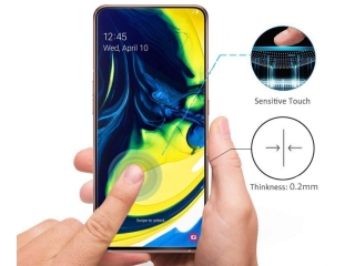 Samsung Galaxy A80 100% Vollbild Panzerglas Schutzfolie 2.5D 9H