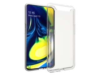Samsung Galaxy A80 Gummi Hülle TPU Clear Case