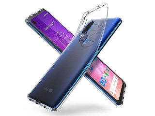 Motorola One Vision Gummi Hülle TPU Clear Case