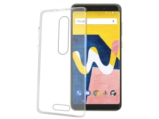 Wiko View Lite Gummi Hülle TPU Clear Case