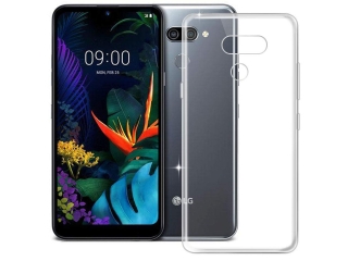 LG K50 Gummi Hülle TPU Clear Case
