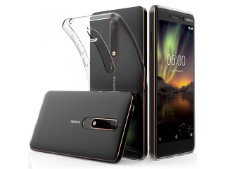 Nokia 6.1 Gummi Hülle TPU Clear Case