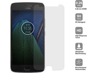 Motorola Moto G5S Plus Folie Panzerglas Screen Protector