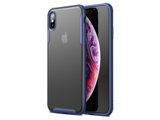 Apple iPhone XS Anti-Impact No-Scratch Hülle 2m Fallschutz blau
